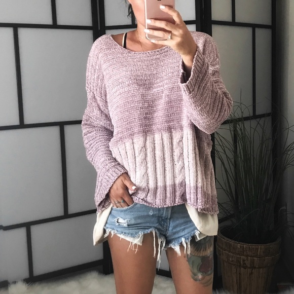 LAST 1️⃣ Chenille Stripe Pullover Sweater - Picture 3 of 7